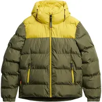 Superdry Veste d’hiver jaune / olive