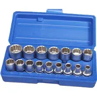SW-Stahl Douilles 12 pans 05640L