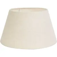 Light & Living Livigno Abat-jour tambour - Blanc d'œuf - 35-25-19cm