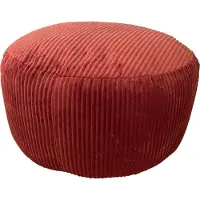 Relaxdays Cord-Pouf (35 x 25 cm)