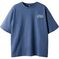 Name it T-Shirt 'NKMBleze' saphir / kaki / rouge cerise / blanc