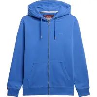 Superdry Veste de survêtement 'Essential' bleu