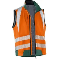Kübler gilet de sécurité unisexe REFLECTIQ orange, vert mousse taille M (M)