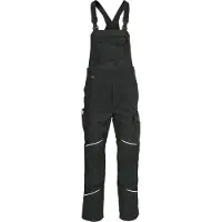 Kübler Femmes, Pantalon, Salopettes professionnelles ACTIVIQ cotton+ noir Forme 3450 Taille 48, Noir, (48)