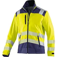 Kübler Veste softshell REFLECTIQ PSA 2 jaune vif/bleu foncé Forme 1507 Taille XL (XL)