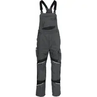 Kübler Salopette Activiq Cotton+ Anthracite/Noir 60 (60)