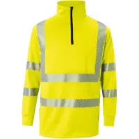 Kübler REFLECTIQ Sweat zippé PSA 2 jaune vif XXL (XXL)