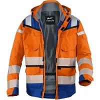 Kübler Veste PSA Reflectiq 1307 orange vif/bleu cyan 3XL (3XL)