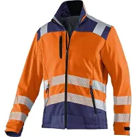 Kübler Veste softshell REFLECTIQ PSA 2 orange vif/bleu foncé Forme 1507 Taille L (L)