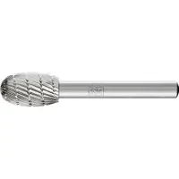 PFERD Goupille de fraisage HSS en forme de goutte 12x20 mm Ø tige 6 mm denture 3 (3)