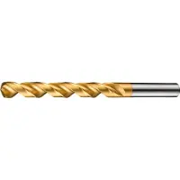 DORMER Foret hélicoïdal DIN 338 A510 Ø nominal 10,3 mm HSS rectifié TiN Queue cylindrique 4xD Droite