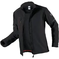 Bp Veste softshell 1868 572, taille 3XL, noir (3XL)