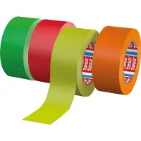 TESA Ruban adhésif toilé 04671-00055-10 rose fluorescent (L x l) 25 m x 25 mm caoutchouc 1 rouleau(x)