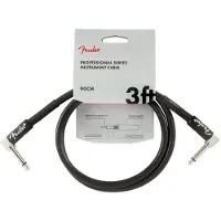 Fender 90cm Professional Instrument Cables Black
