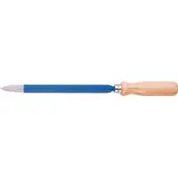 Rennsteig Werkzeuge Dreikanthohlschaber 320 mm Klingenlänge 200 mm, Profil 16 mm