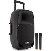 SubZero P12 Enceinte Sono Portable avec Bluetooth + Micros Sans Fil