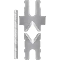 Knipex 12 69 21 - 1 paire de lames de rechange pour 12 62 180