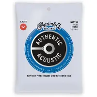 Martin Authentic Acoustic SP 12 Cordes en Bronze 80/20 Light 12-54