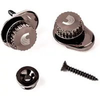 Daddario PW-SLS-01 Universal Strap Locks Black