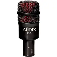 Audix D4 Low-Frequency Dynamic Instrument Microphone
