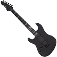Gear4Music LA Select Modern Left Handed Guitar by Blackout