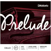 D'addario And Co Prelude Cello String Set 4/4 Size Medium