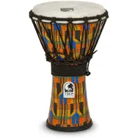 Toca Percussion Toca 7" Djembe Freestyle Rope Tuned Kente Cloth