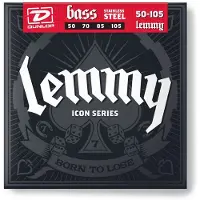 Dunlop LKS50105 Lemmy Signature Stainless Steel 50-105