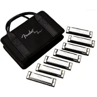 Fender Blues Deluxe 7 Harmonicas - 10 Trous