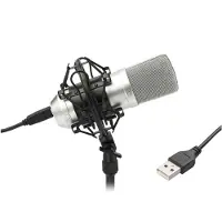 Tie Studio USB Large Diaphragm Condenser Mic Silver