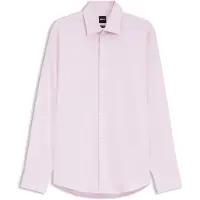 BOSS Chemise Regular en coton stretch ratière facile à repasser