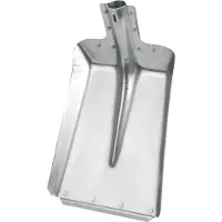 Agrishop Pelle en aluminium taille 7 (largeur 32 cm, pelle de jardin / pelle d'étable, en aluminium, avec