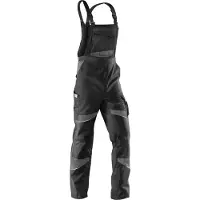 Kübler Activiq Latzhose Schwarz/Anthrazit 110 (110)