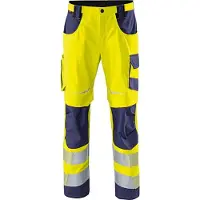 Kübler Pantalon REFLECTIQ PSA 2 jaune vif/bleu foncé Forme 2207 Taille 26 (26)