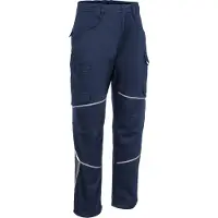 Kübler Pantalon femme ICONIQ bleu foncé/anthracite Forme 2540 Taille 48 (48)