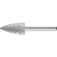 PFERD Fraise sur tige SPK Ø 16 mm Longueur de la tête 30 mm Ø de la tige 6 mm HSS Denture 3
