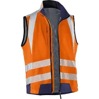 Kübler Gilet Reflectiq Psa 2 orange vif/bleu foncé XXL (XXL)