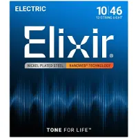 Elixir Cordes Electriques Nanoweb Jeux Light /12C