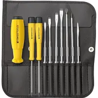 PB Swiss Tools Jeu de tournevis (Recouvrement cruciforme Phillipps (PH), Vis fendues)