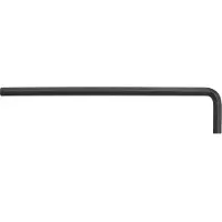 Wiha Clé coudée à 6 pans, modèle long, traité au phosphate de manganèse, Cote s/plats : 12 mm, Long. des branches 259 x 57 mm