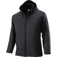 Bp Veste d'hiver softshell 1869 572,taille 2XL, noir (XXL)
