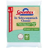 Spontex Chiffon éponge Classic 5 pièces PEFC 19.200.216