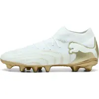 Puma Hommes, Chaussures de football, Future 9 Pro Fg/Ag (44.5), Or, Blanc