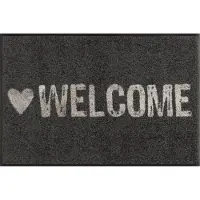 Wash & dry Fussmatte 50x75 cm Warmly Welcome (75 x 50 cm)