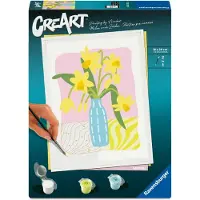 Ravensburger Puzzle Peinture au Numéro - CréArt - Jonquilles