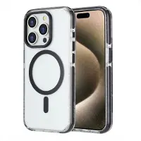IMoshion Coque Combat MagSafe Apple iPhone 15 Pro - Noir