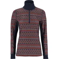 Kari Traa Sous vêtement demi zip femme Lune
