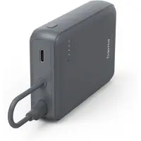 Hama Power Pack Travel mit Kabel 10000mAh 2 Ausgänge 2x USB-C Anthrazit (00201739)