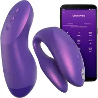 We-vibe Chorus Pro - vibromasseur pour couple avec application et télécommande (violet)