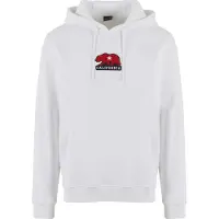 Mister tee Sweat-shirt 'California Bear' rouge / noir / blanc